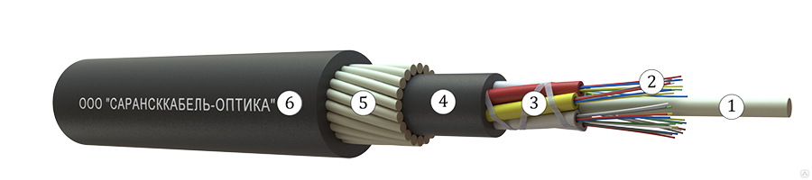Кабель Оптический ОКП-0.22-6П 8кН