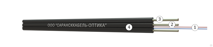 Кабель оптический ОКПАнг(А)-HF-1(G.657.А)-П/П