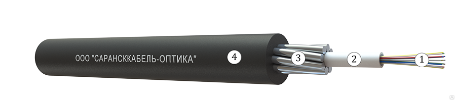 Кабель оптический ОКБ-14(G.652.D)-Т 7кН
